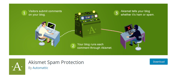 Akismet Spam Protection Plugin image